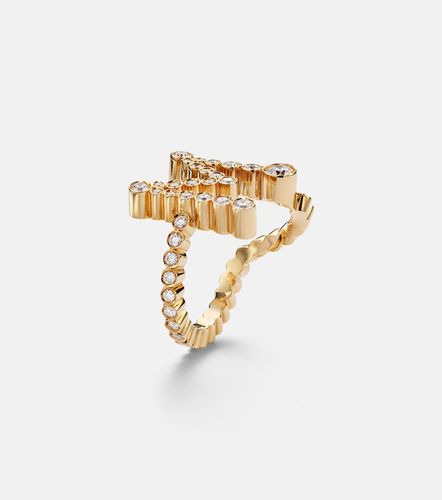 Initial Ensemble 18kt ring with diamonds - Sophie Bille Brahe - Modalova
