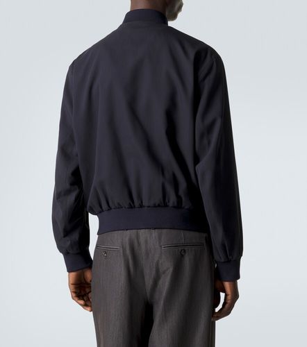 Chaqueta bomber en mezcla de algodón - Giorgio Armani - Modalova