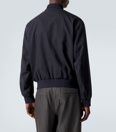 Giacca bomber in misto cotone - Giorgio Armani - Modalova