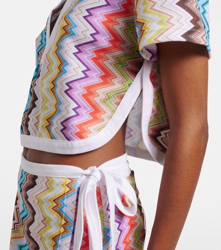 Missoni Top cropped a zig zag - Missoni - Modalova