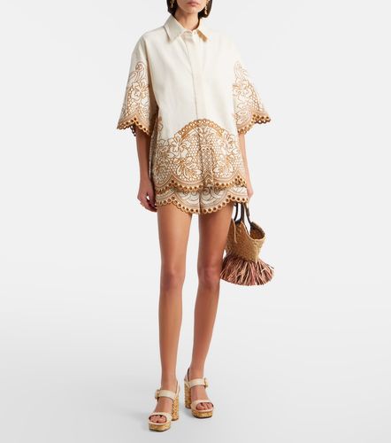 Camisa Como de algodón bordada - Zimmermann - Modalova