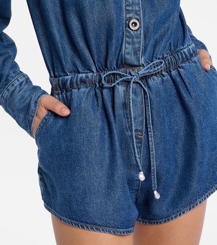 Self-Portrait Denim romper - Self-Portrait - Modalova