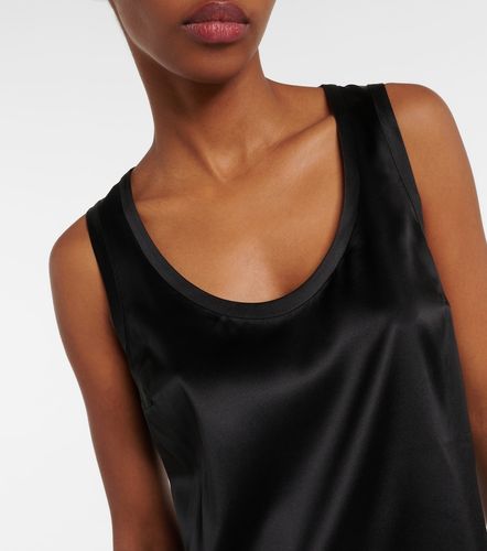 Top in misto seta - Brunello Cucinelli - Modalova