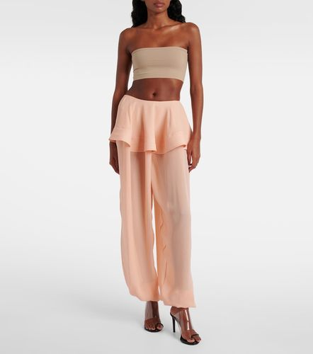 Alaïa Pantaloni a gamba larga - Alaia - Modalova