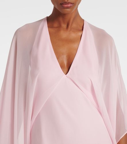 Abito lungo in chiffon di seta - The Sei - Modalova