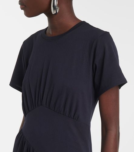 Vestido midi de algodón con paneles - Frame - Modalova
