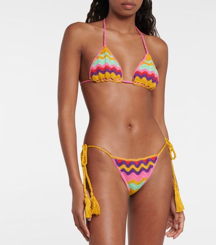 Top de bikini en croché de algodón - Anna Kosturova - Modalova