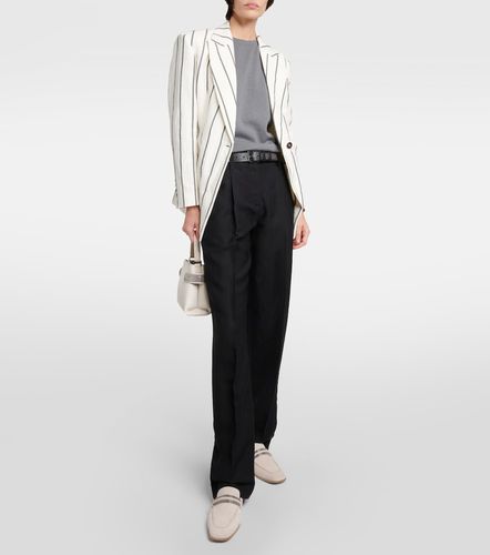 Twill straight pants - Brunello Cucinelli - Modalova