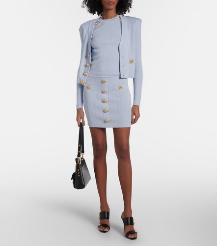 Balmain Minifalda de punto - Balmain - Modalova