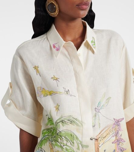 Alémais Camisa Anouk de lino estampada - Alemais - Modalova
