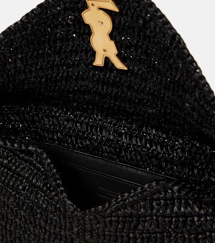 Cassandre Large raffia pouch - Saint Laurent - Modalova