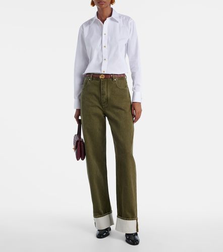 Camicia in popeline di cotone - Bottega Veneta - Modalova