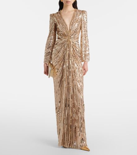 Abito lungo Darcy con paillettes - Jenny Packham - Modalova