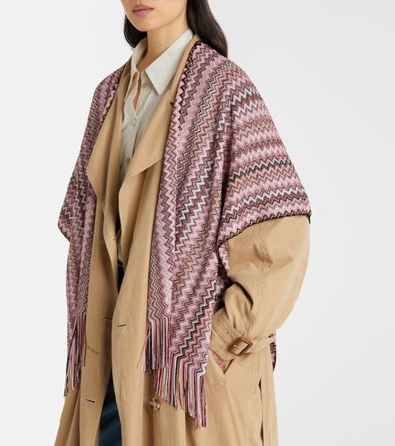 Sciarpa a zig-zag con frange - Missoni - Modalova