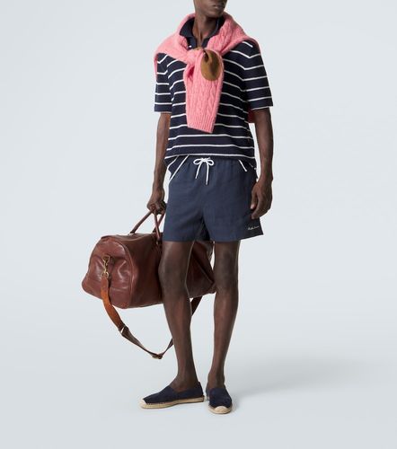 Polo de algodón a rayas - Ralph Lauren Purple Label - Modalova