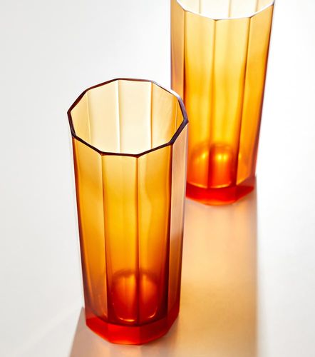 Set de 2 vasos altos Dodeca de cristal - NasonMoretti - Modalova