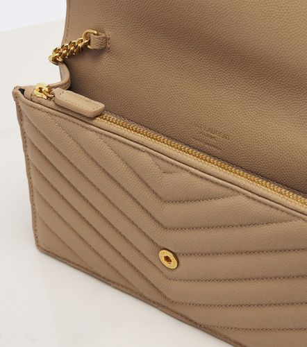 Cartera con cadena Cassandre de piel - Saint Laurent - Modalova