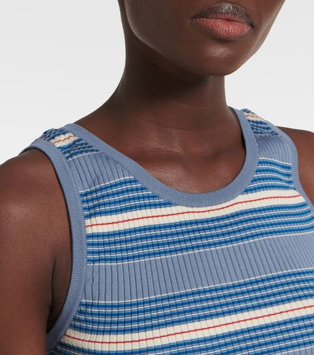 Top in maglia a coste di cotone - Prada - Modalova
