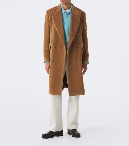 Double-breasted virgin wool coat - Lardini - Modalova
