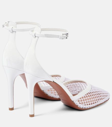 Alaia Leather-trimmed mesh pumps - Alaia - Modalova