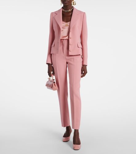 Virgin wool slim pants - Dolce&Gabbana - Modalova