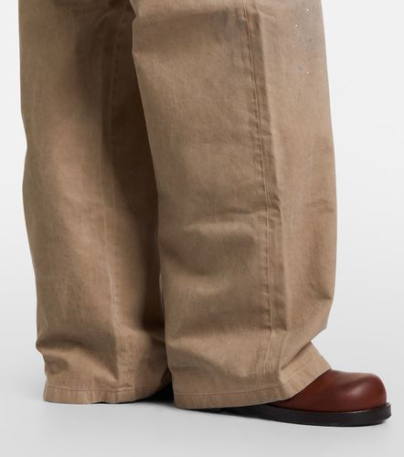 Pantalones anchos de sarga de algodón - Acne Studios - Modalova