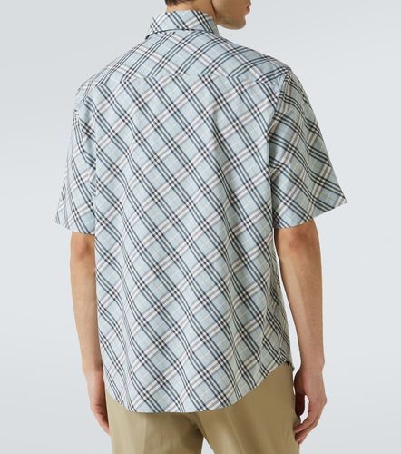 Camicia in cotone Check - Burberry - Modalova