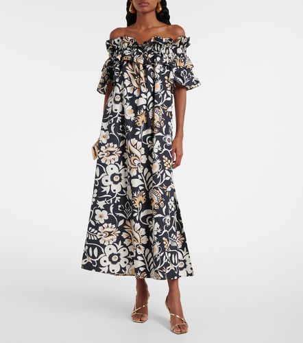 Vestido midi Breakfast en popelín de algodón - La DoubleJ - Modalova