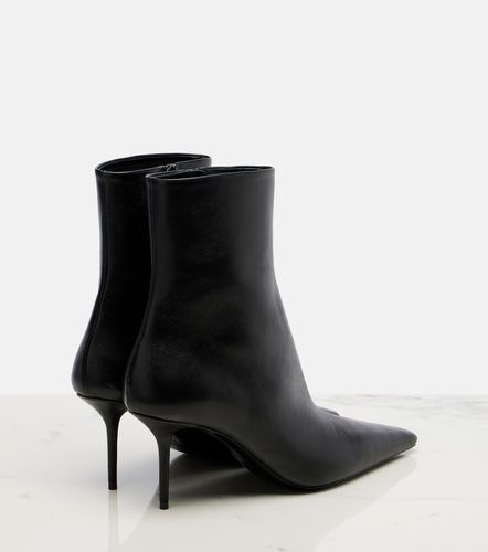 Ashley leather ankle boots - Saint Laurent - Modalova