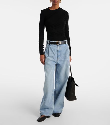 Agolde Tania ruched jersey top - Agolde - Modalova
