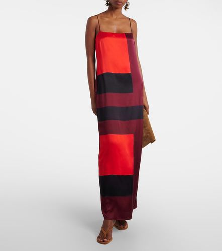 Mae printed silk-blend maxi dress - Staud - Modalova