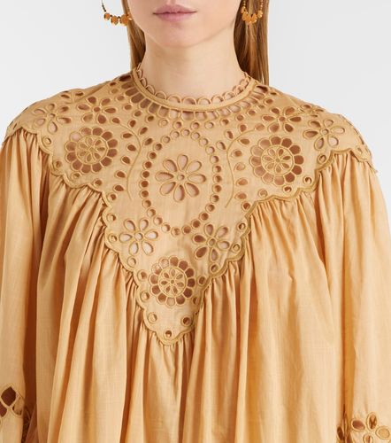 Blusa Awaken de algodón con bordado inglés - Zimmermann - Modalova