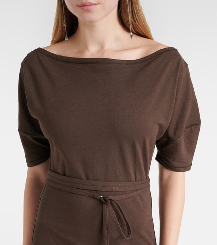 Jersey midi de algodón y lino - Lemaire - Modalova