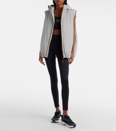 X On chaleco acolchado con capucha a rayas - Loewe - Modalova