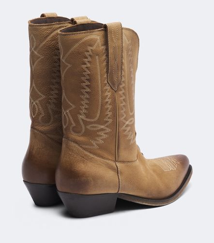 Wish Star leather cowboy boots - Golden Goose - Modalova