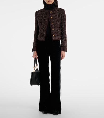 Audrina metallic tweed jacket - Veronica Beard - Modalova