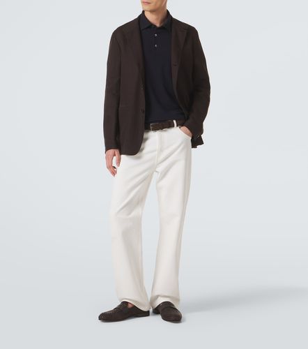 Zegna Polo de piqué de algodón - Zegna - Modalova