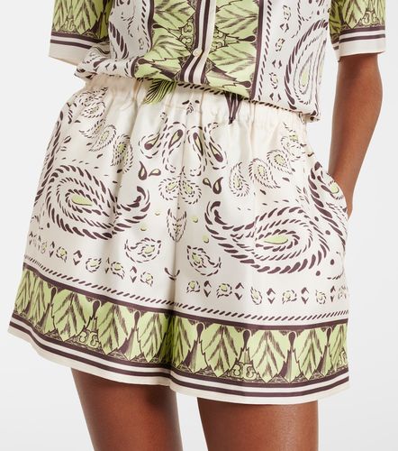 Tory Burch Printed silk shorts - Tory Burch - Modalova