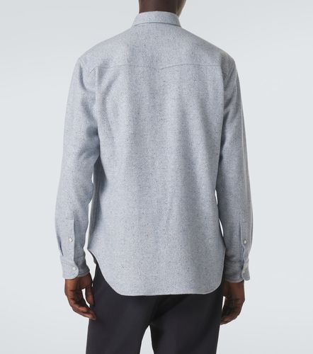Giacca camicia Kevin in cashmere e seta - Umit Benan - Modalova