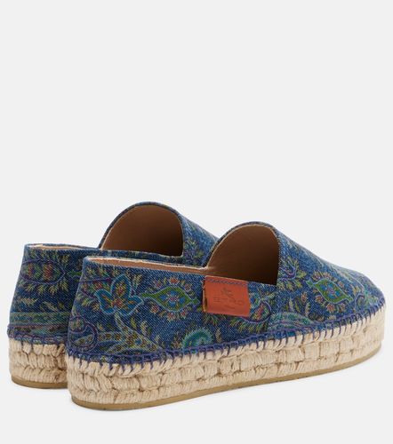 Etro Alpargatas de lona estampadas - Etro - Modalova