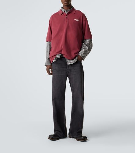 Polo in piqué di cotone - Acne Studios - Modalova