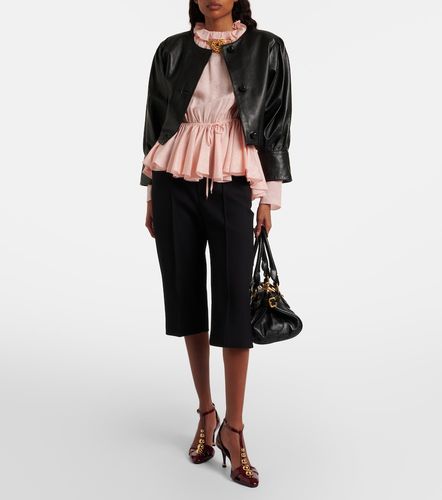 Chloe Cropped leather jacket - Chloe - Modalova
