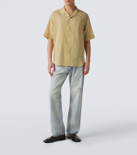 Jeans anchos con efecto desgastado - Auralee - Modalova