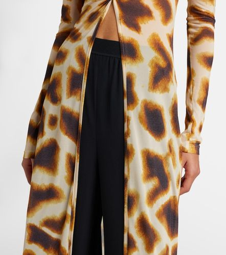 Printed jersey top - Christopher Esber - Modalova