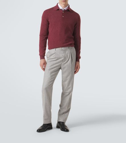 Cashmere polo sweater - Brunello Cucinelli - Modalova