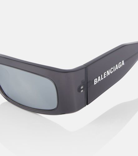 Logo rectangular sunglasses - Balenciaga - Modalova