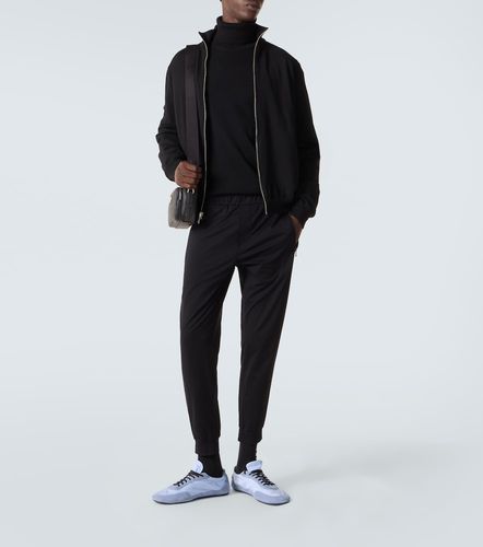 Technical cotton-blend slim pants - Prada - Modalova