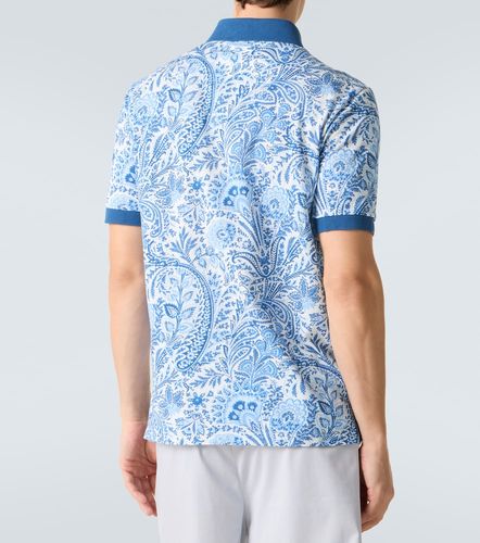 Etro Polo de algodón con paisley - Etro - Modalova