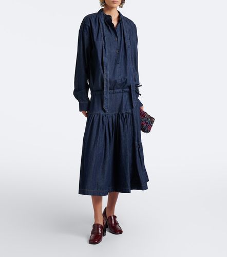 Dries Van Noten Abito midi di jeans - Dries Van Noten - Modalova