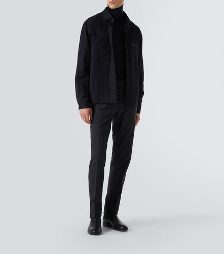 Zegna Technical wool overshirt - Zegna - Modalova